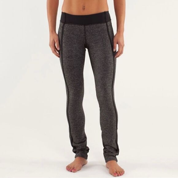 Lululemon Forme Pant in Herringbone Black - Picture 1 of 7
